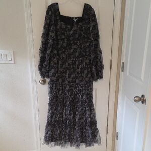 Ivy City Co. Catherine Dress in Dark Floral